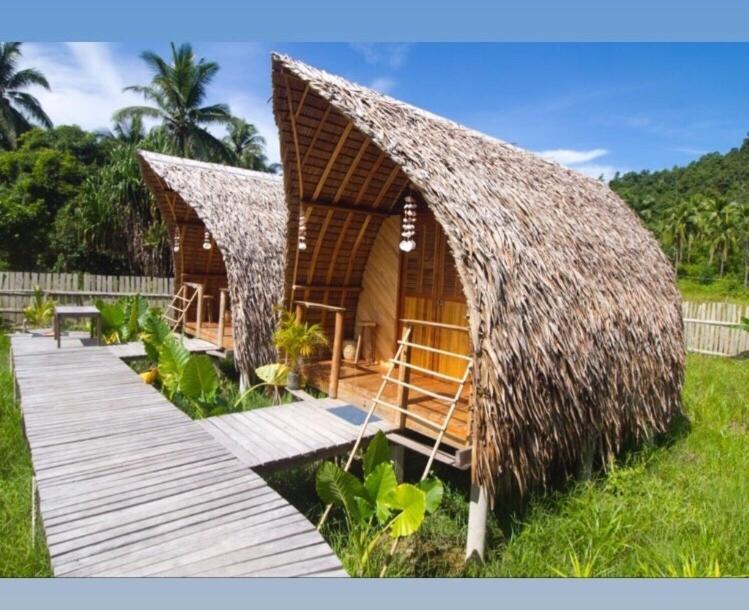 Palayan Paradise Huts San Vicente  Exterior foto